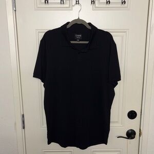 Cuts Clothing Jet Black Polo Shirt